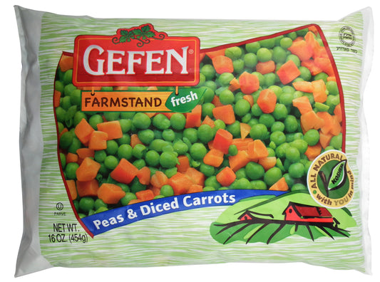 GEFEN FROZEN PEAS & CARROTS