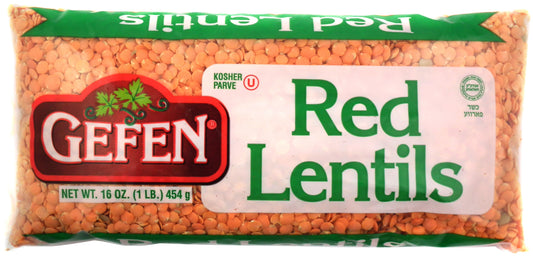 GEFEN RED LENTILS (CELLO)