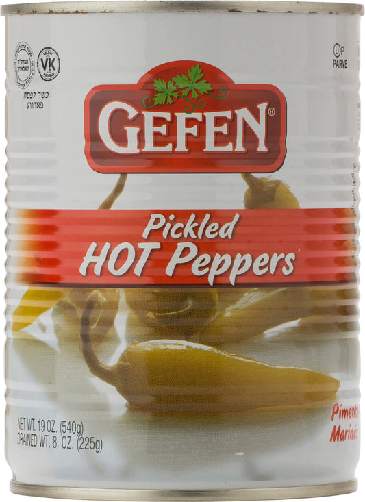 GEFEN PICKLED HOT PEPPERS KP (CAN)