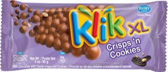Klik XL Milk Crisps N Cookies Bar