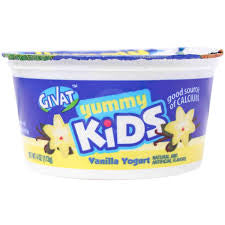 GIVAT YUMMY KIDS VANILLA YOGURT