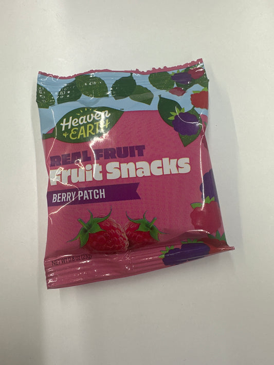 Heaven & Earth Berry Fruit Snacks Patch 0.8oz
