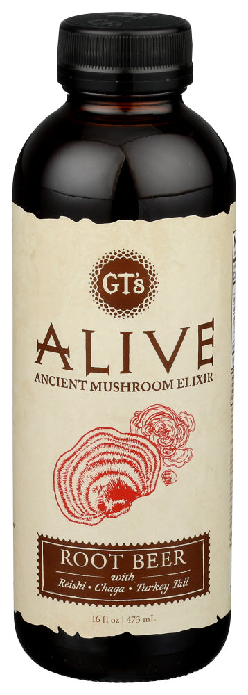 GT ENLIGHTENED SYNERGY DRINK ALIVE Kombucha ROOT BEER
