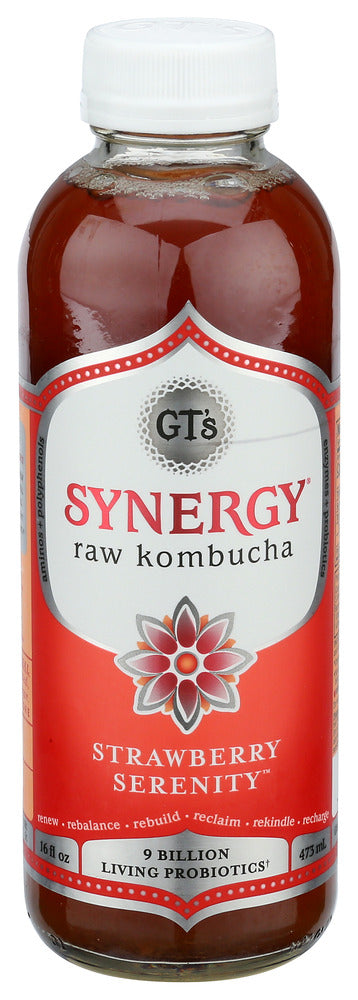 GT ENLIGHTENED SYNERGY BEV STRWBRY ENLIGHT Kombucha