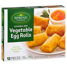 SPRING VALLEY VEGTABLE EGG ROLLS