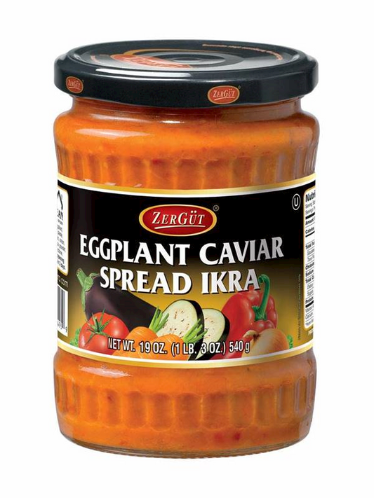 ZERGUT Eggplant Spread Ikra Russian Style
