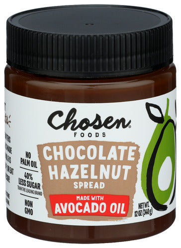 CHOSEN FOODS SPREAD CHOCOLATE HAZELNT