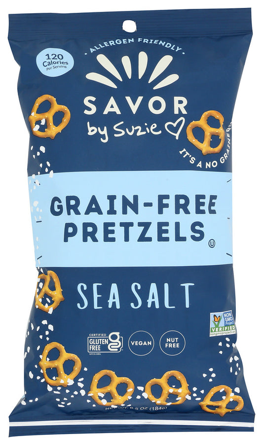 SAVOR BY SUZIE PRTZL SEA SALT GRAIN FREE