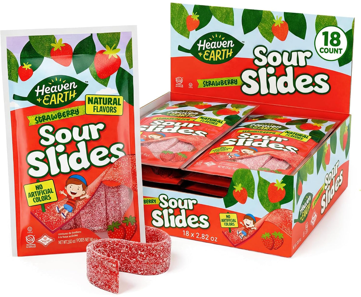 Heaven & Earth Strawberry Sour Slides