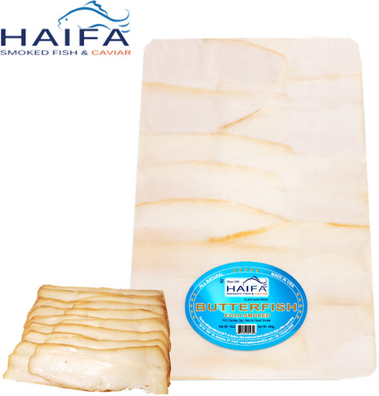 HAIFA COLD SMOKED BUTTERFISH 8oz