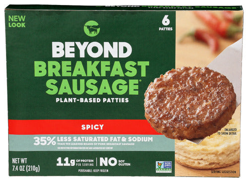 Beyond Meat Sausage Patties Spcy 6Pk