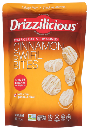 DRIZZILICIOUS RICE CRISP MINI CNMN SWR