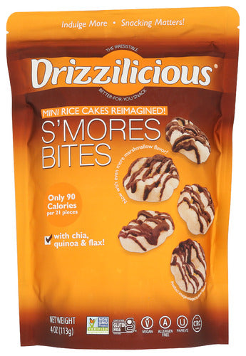 DRIZZILICIOUS RICE CRISP MINI SMORES