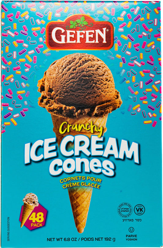 GEFEN ICE CREAM CONES 48 CT