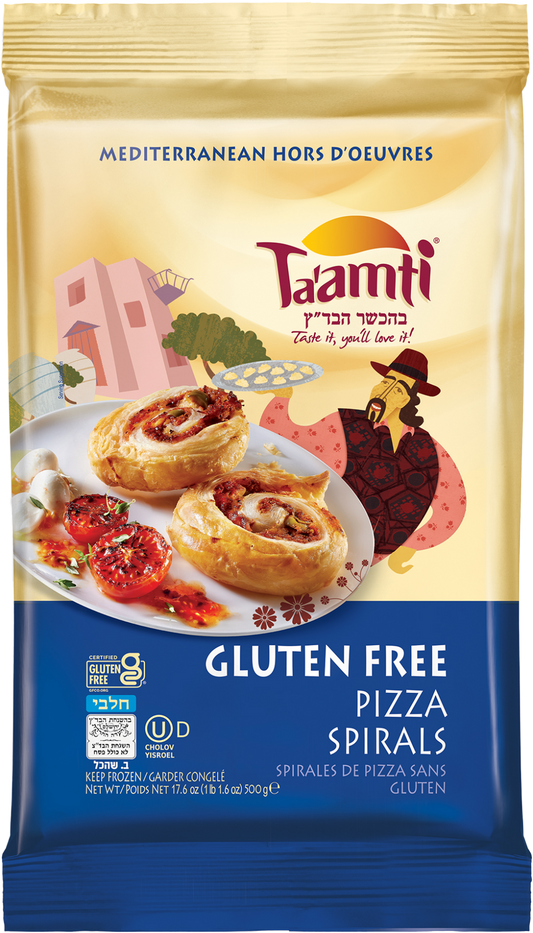 TAAMTI GLUTEN FREE PIZZA SPIRALS 17.6 OZ (P)