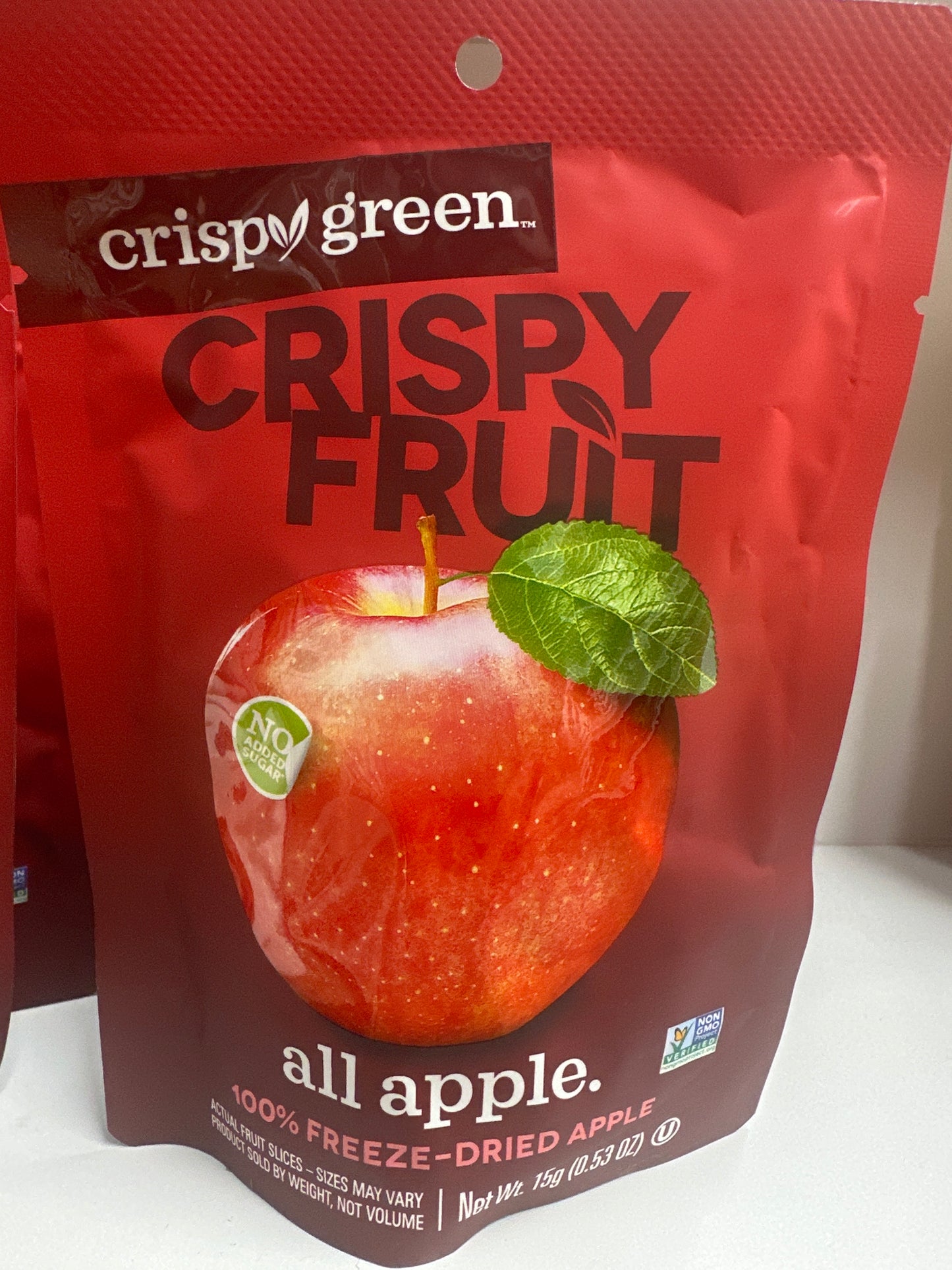 Crispy Green Dried Apple Chips 15g