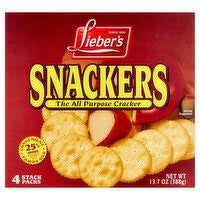 LIEBERS SALTED SNACKER CRACKERS