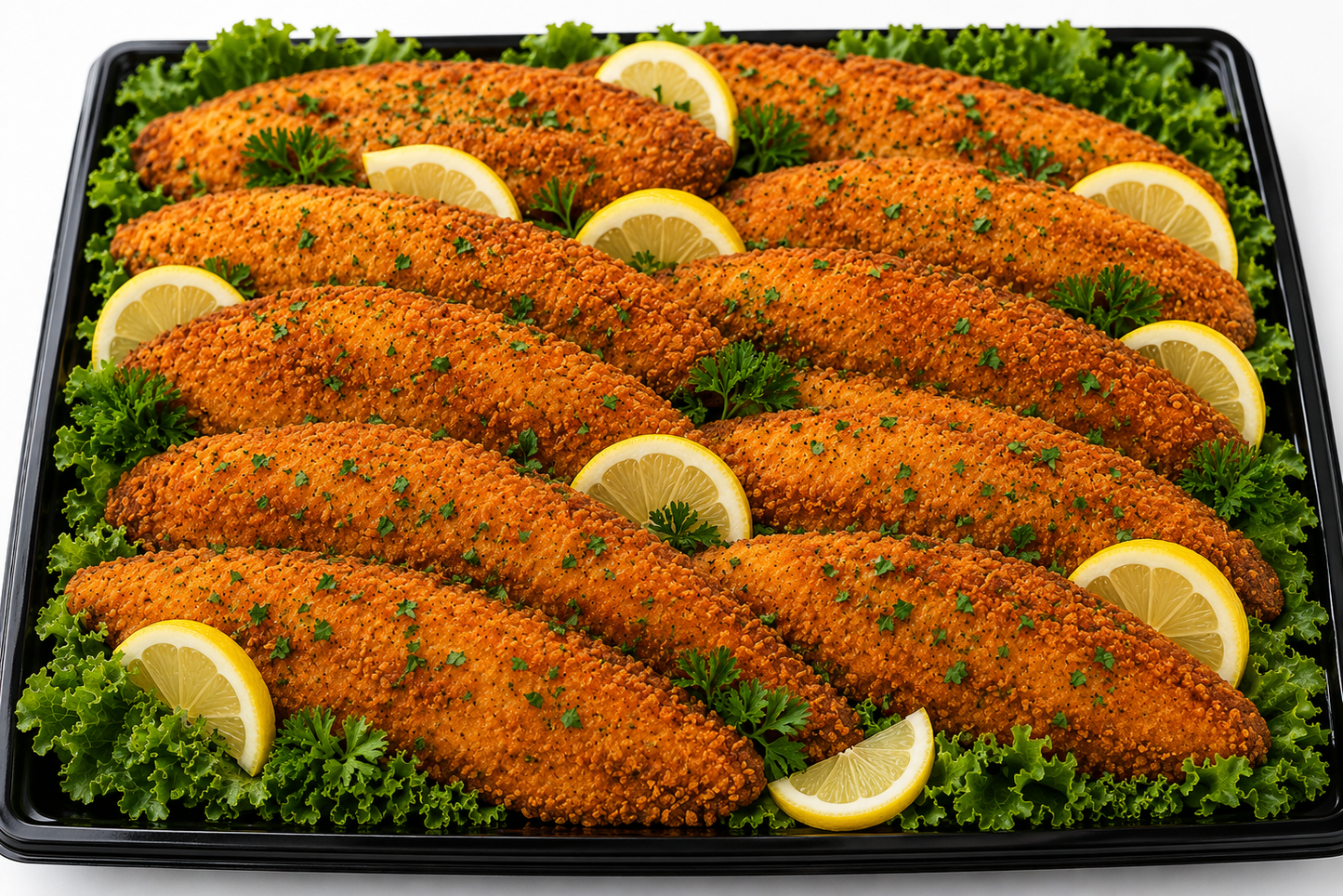Fried Breaded Tilapia Platter