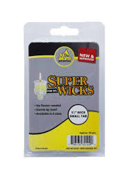 50pk. Super Wick 1.5" Wick Small Tab