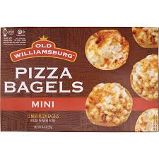 OLD WILLIAMSBURG MINI PIZZA BAGELS