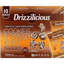 Drizzilicious Cookies & Cream Bites 10 Pack