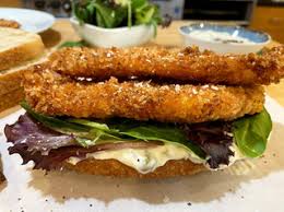 Breaded Tilapia on Shehakol Bread Sandwich