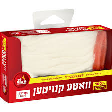 Ner Mitzvah 100 Percent  Cotton Wicks Extra Long