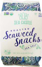 SEAWEED SNACKS ORGANIC SEA SALT .35OZ SEA