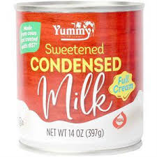 MILK CONDENSED SWEETENED YUMMY