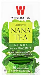 WISSOTZKY TEA NANA GREEN W/SPEARMINT