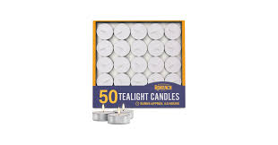 Rokeach TeaLight Candles 50 Pack 4.5 Hours
