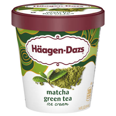 Haagen-Dazs Matcha Green Tea Ice Cream 14 oz