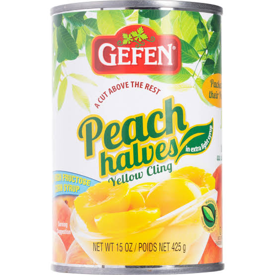 Gefen Peach Halves 29oz