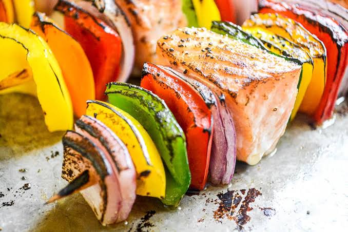 Salmon Skewers