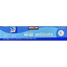 Kirkland Signature Plastic Food Wrap 750 FT x 12 IN