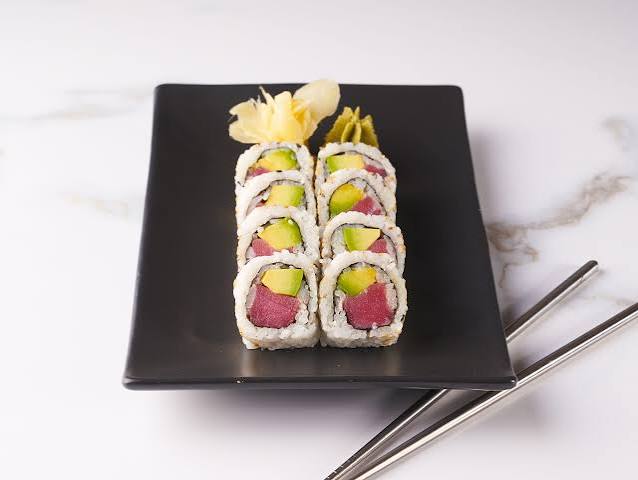 RK Tuna Avocado Sushi Roll