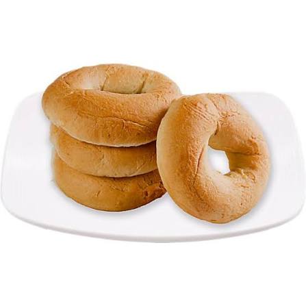 Spelt Bagel Plain 4 Pack
