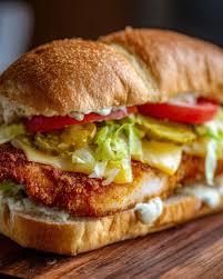 Breaded Flounder on Sourdough Bread
