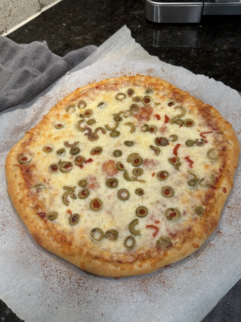 BK Mezomos Sourdough Spelt  Medium Pizza with Toppings