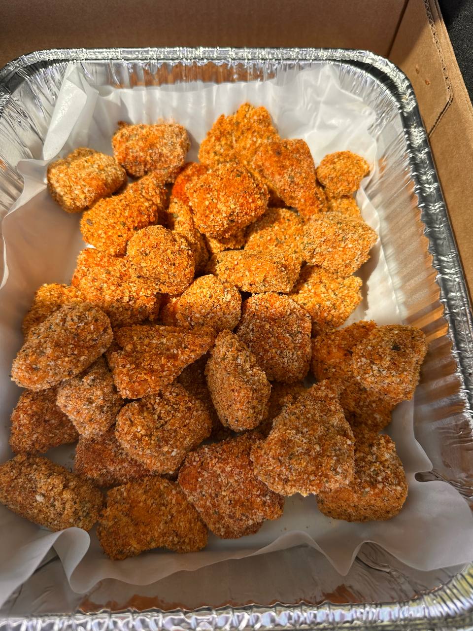 Breaded Salmon Fish