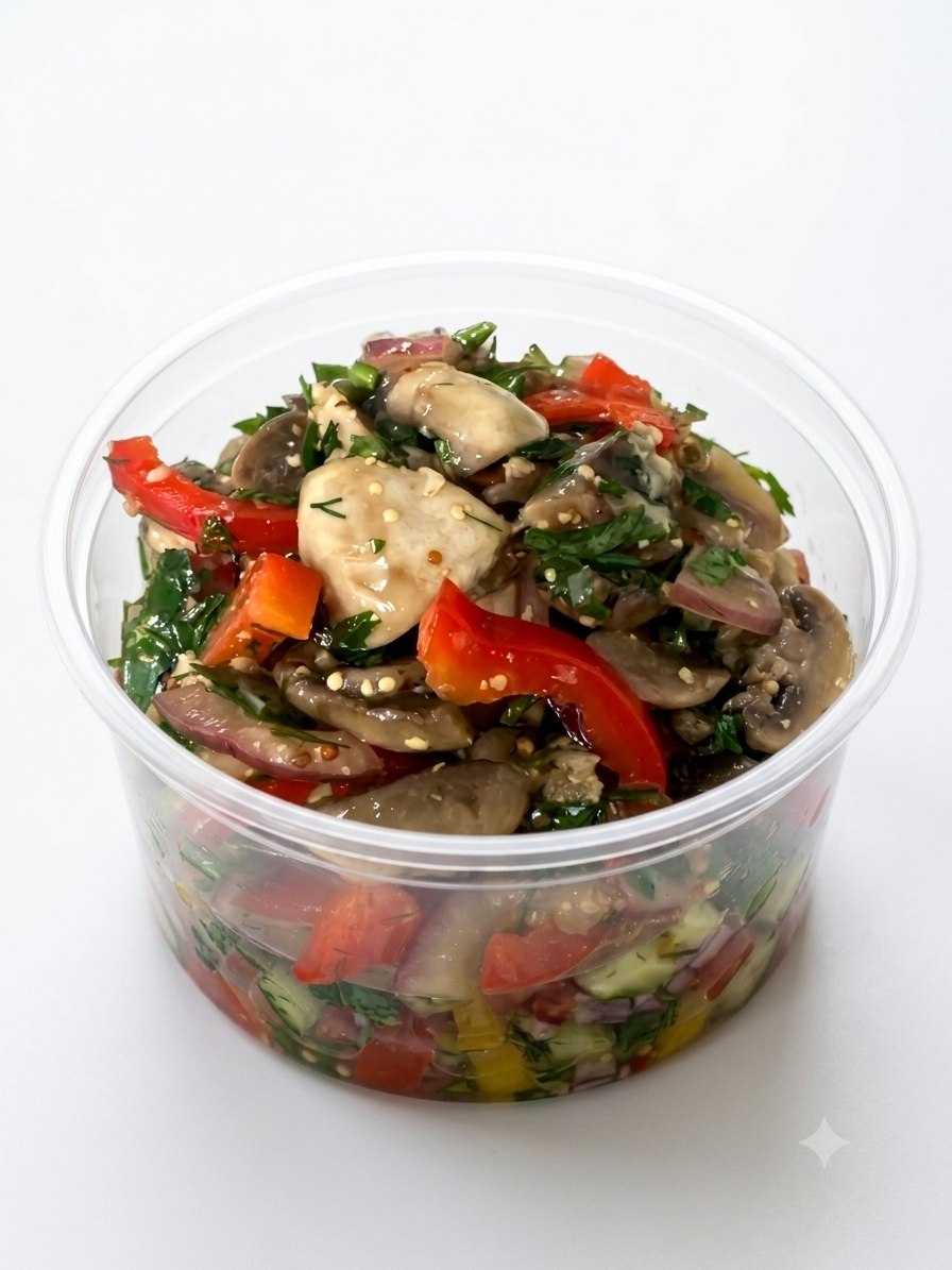 16oz Mushroom salad
