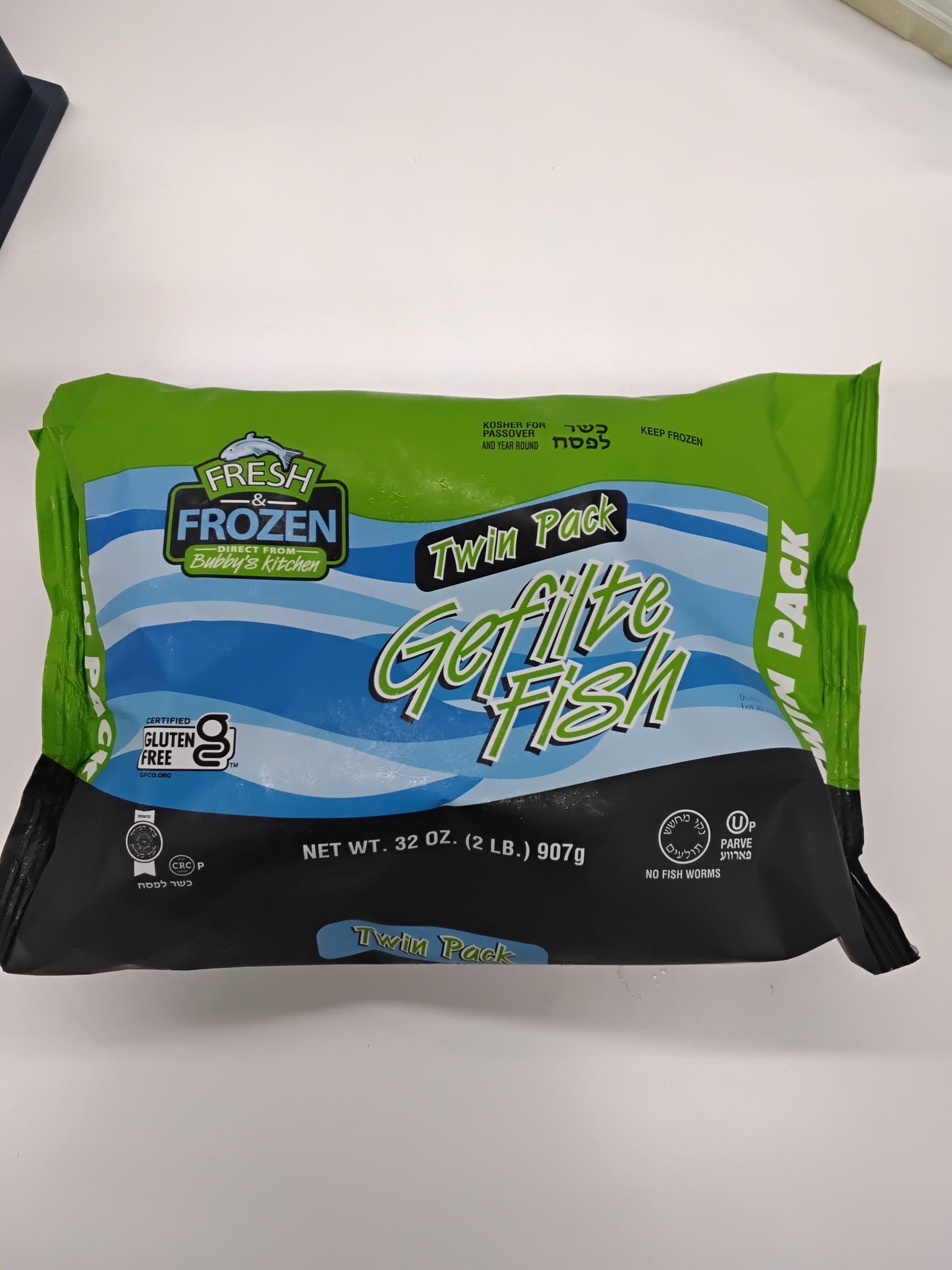 Fresh & Frozen Twin Pack Gefilte Fish Kosher For Passover