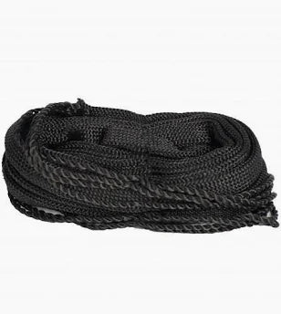J Flat Black Gartel Size 4