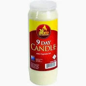 Ner Mitzvah 9 Day Vegetable Oil Candle