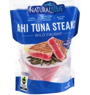 Natural Blue Seared  Ahi Tuna Steaks
