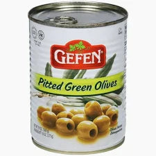 GEFEN Pitted Green Olives